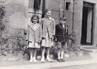 1954 Marion June Fred St Andrew&#39;s Lane  1954 Marion, June and Fred at St Andrews Lane